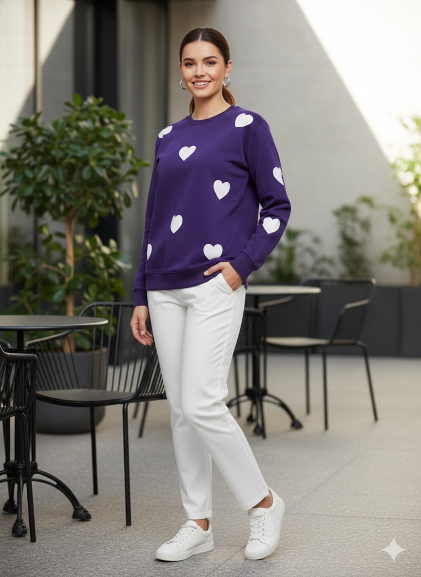 Heart Track Suite.  Shirt & Trouser