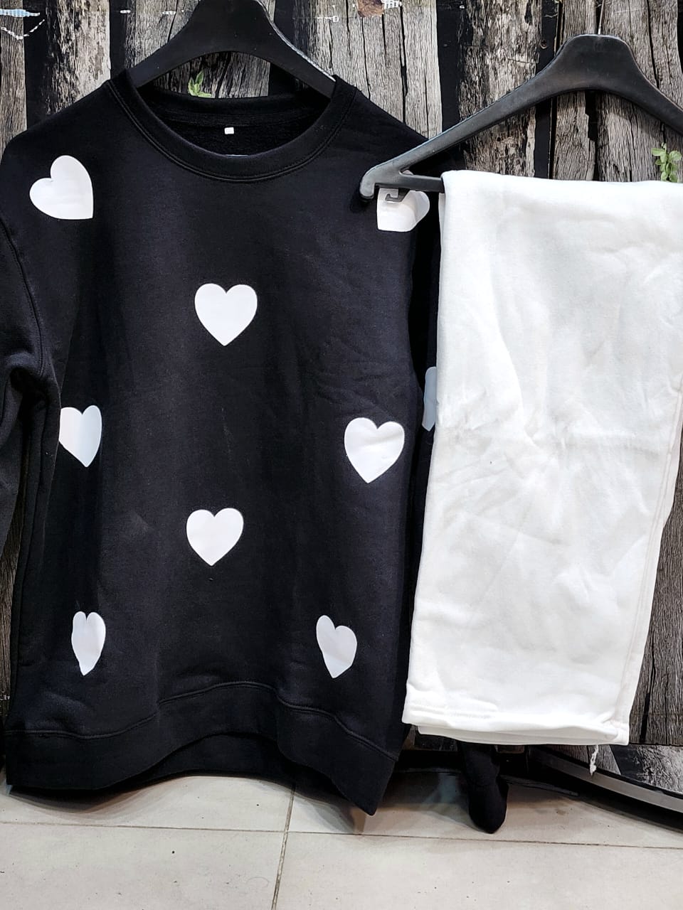 Heart Track Suite.  Shirt & Trouser