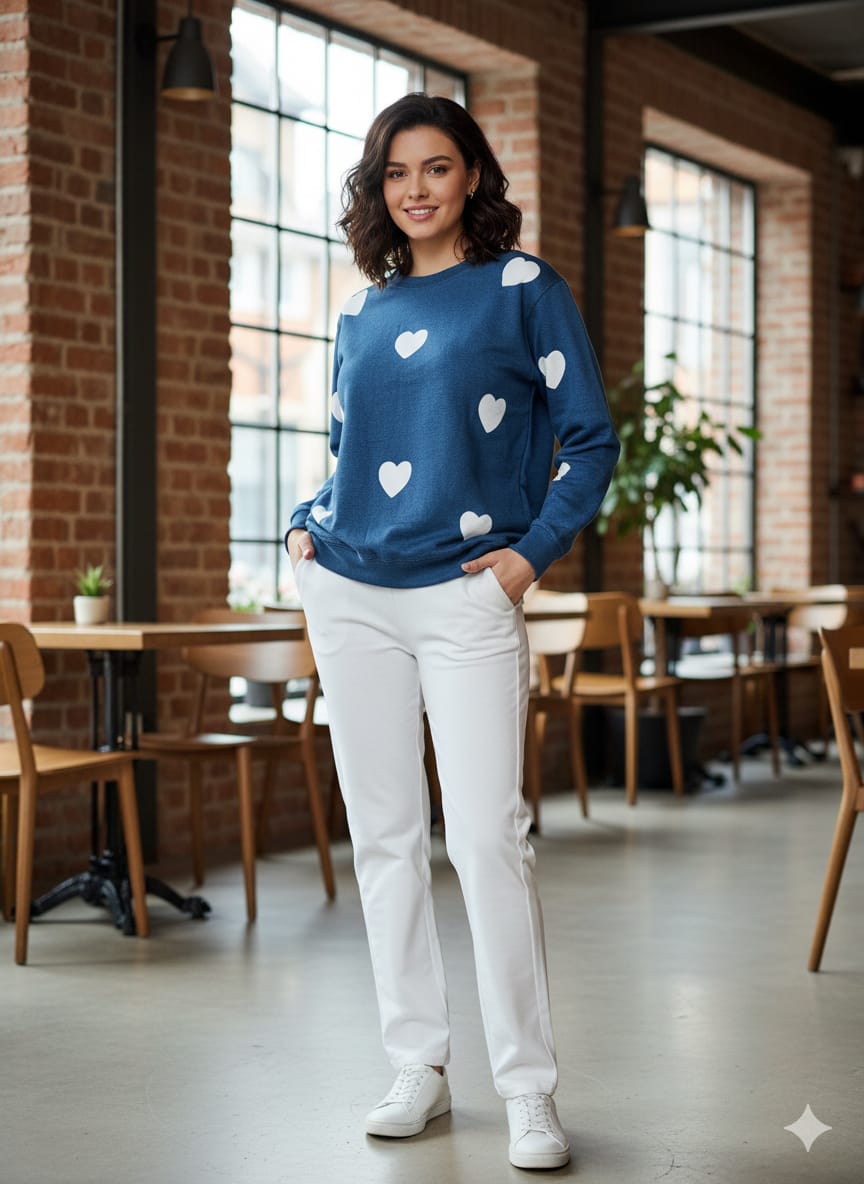 Heart Track Suite.  Shirt & Trouser