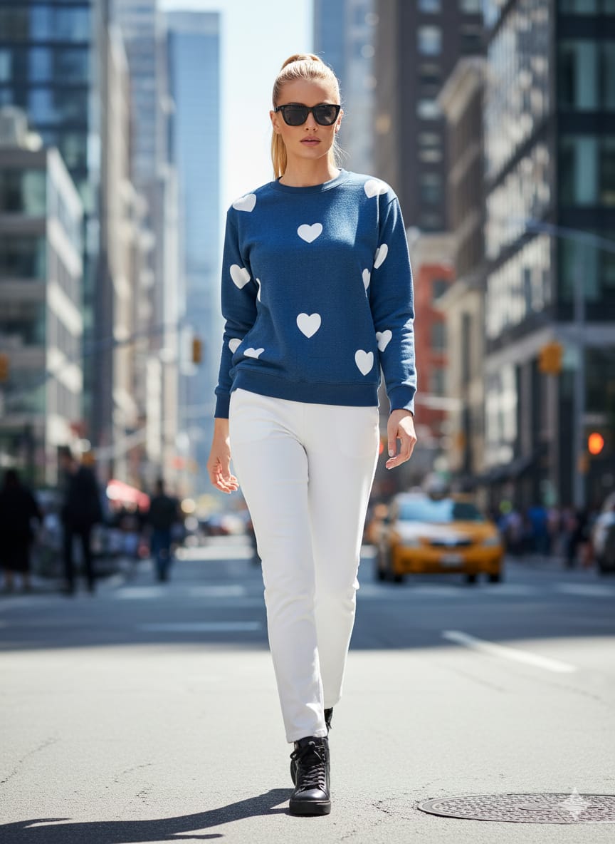 Heart Track Suite.  Shirt & Trouser